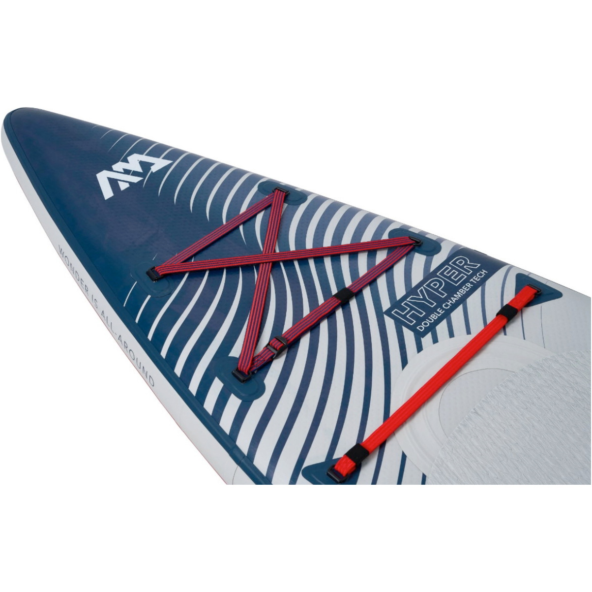 2026 Aqua Marina Hyper 12'6 iSUP With Coil Leash 46145 - Navy